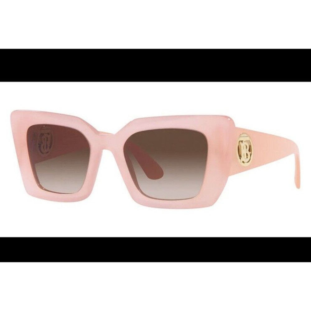 Burberry BE4344 Sunglasses Pink Brown Gradient Square 51mm New (no Original Box)